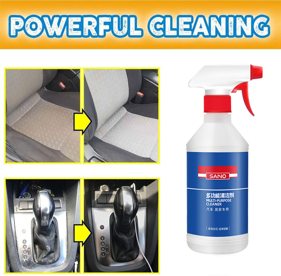 SANVO Total Interior Cleaner and Protectant Upholstery car Seats Stain Remover car care all purpose cleaner spray