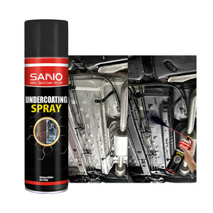 Sanvo car care protection Undercoat Protective Paint Spray water base or oil auto rubberized undercoating spray