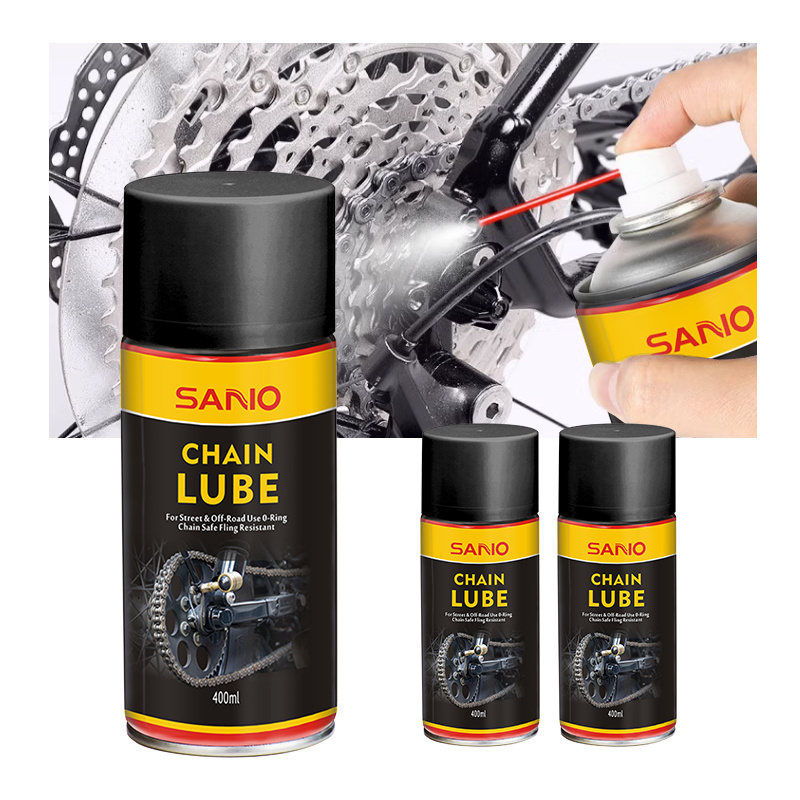 Sanvo Anti-rust protection  Lubricating auto accessories Oil Chain Oil Anti-rust lubricant  Motorcycle Dry Chain Lube Bicycle