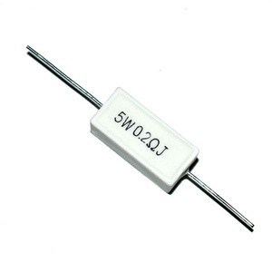 Axial SQP cement wire wound resistor 25W 10 ohm 5%  resistor