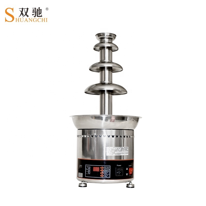 4/5/6/7 Layer Chocolate Fountain Machine Commercial Chocolate Dispenser Wedding Catering Chocolate Cheese Waterfall Machine