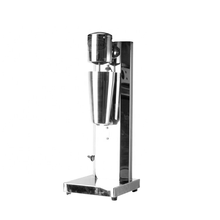 Stainless Steel Single Head Commercial Milk Shake Mixer Free Standing Electric Milkshake Machine For Sale