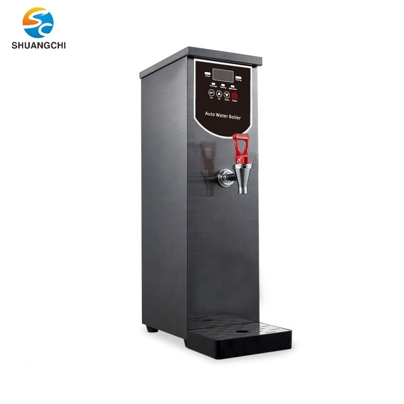 Electric hot water boiler commercial water dispenser bar counter milk tea water juicer heater stainless steel body for beverage