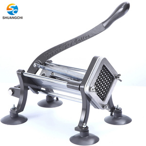 Horizontal Potato Cutter Manual Cutting Machine French Fries Cutter French Fried Cutter Commercial Potato Slicer