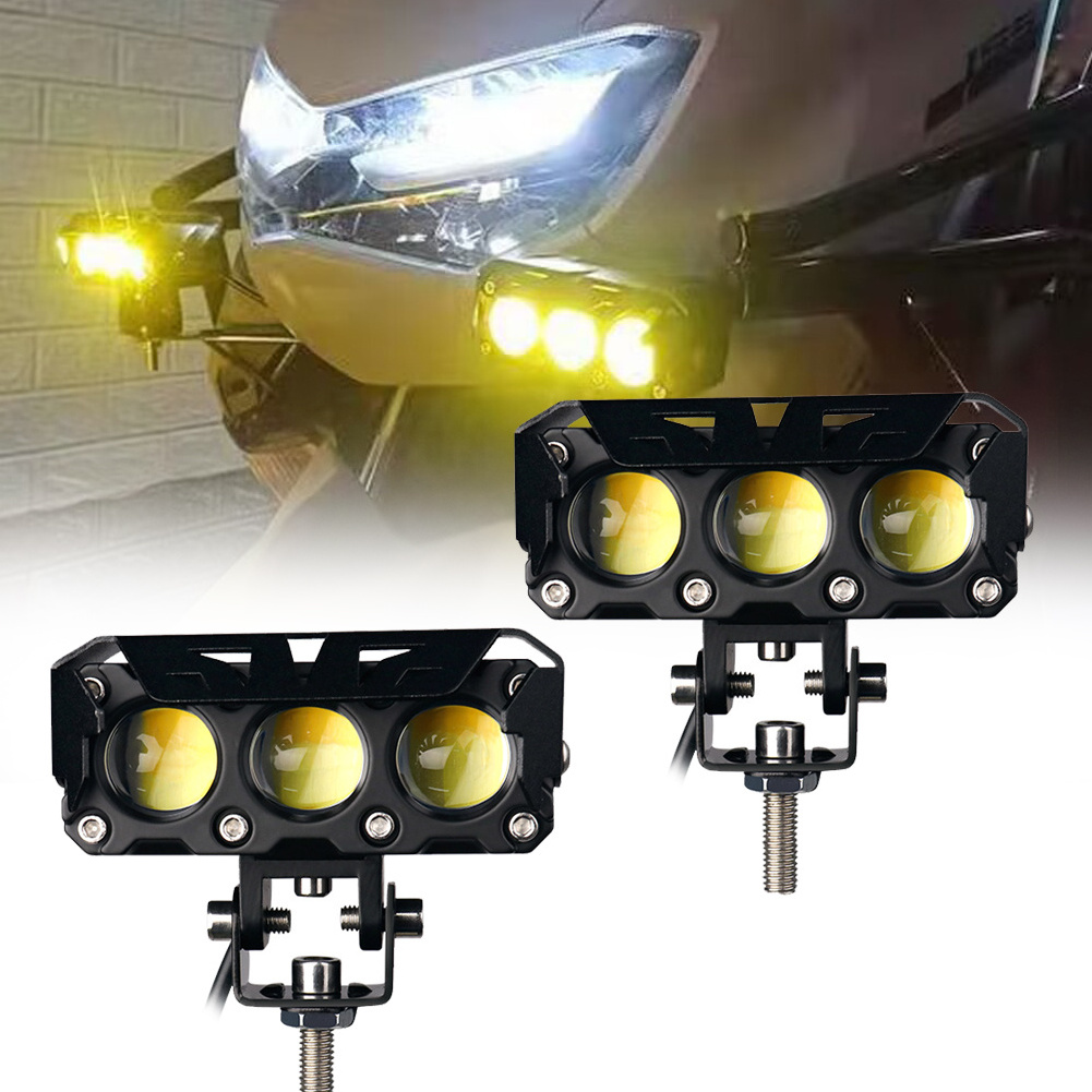 Moto spotlight led driving light auxiliary fog lights for car