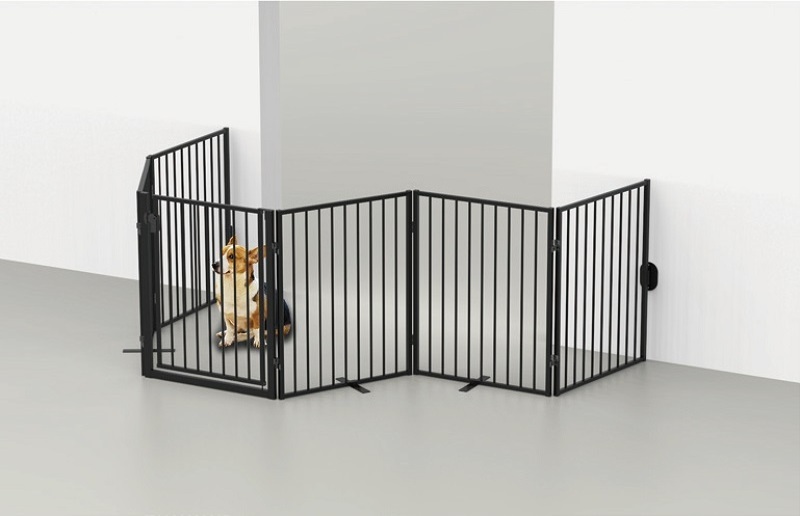 Durable Portable Metal Pet Fence for Dog Indoor/Outdoor Pet Cages