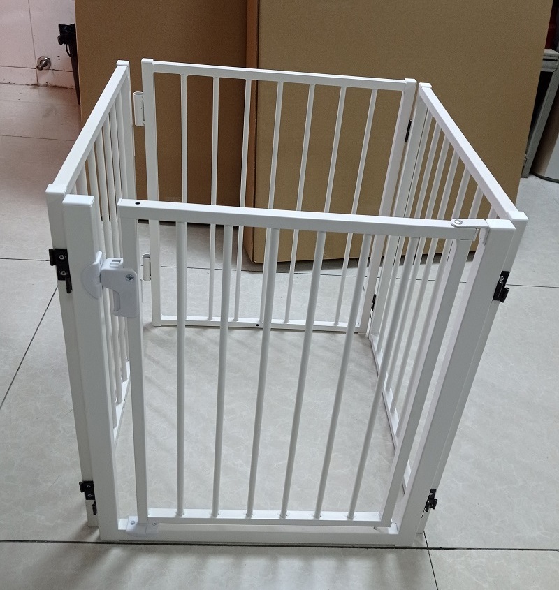 Durable Portable Metal Pet Fence for Dog Indoor/Outdoor Pet Cages