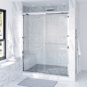 Seawin attractive style frameless Temper glass shower door