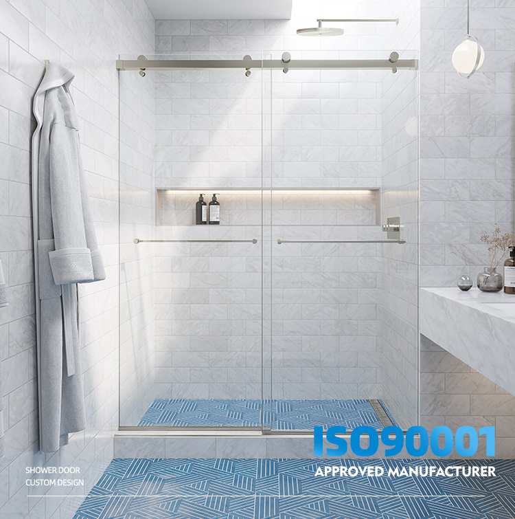 Seawin attractive style frameless Temper glass shower door