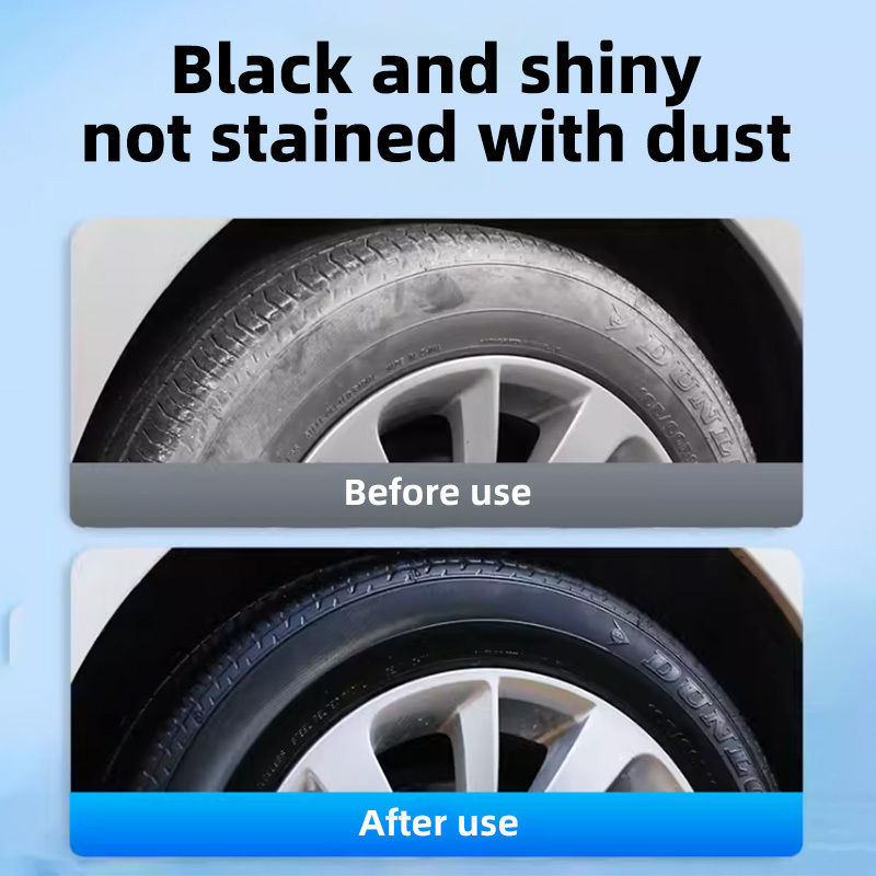 Tire Dressing Tire Wax Black Restore Shine Water Repellent Protection Coating