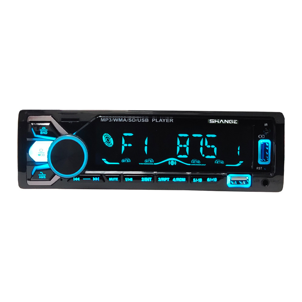 Wholesale multi-function car cassette player with  bt usb aux  tf car big screen display mp3 player