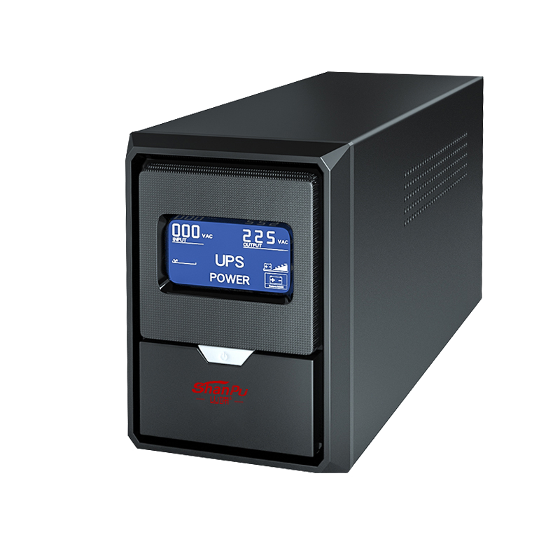 Extra Long 5-Hour Backup UPS with LCD Display for Security Camera Single Phase Input & Output Uninterrupted Power Supply