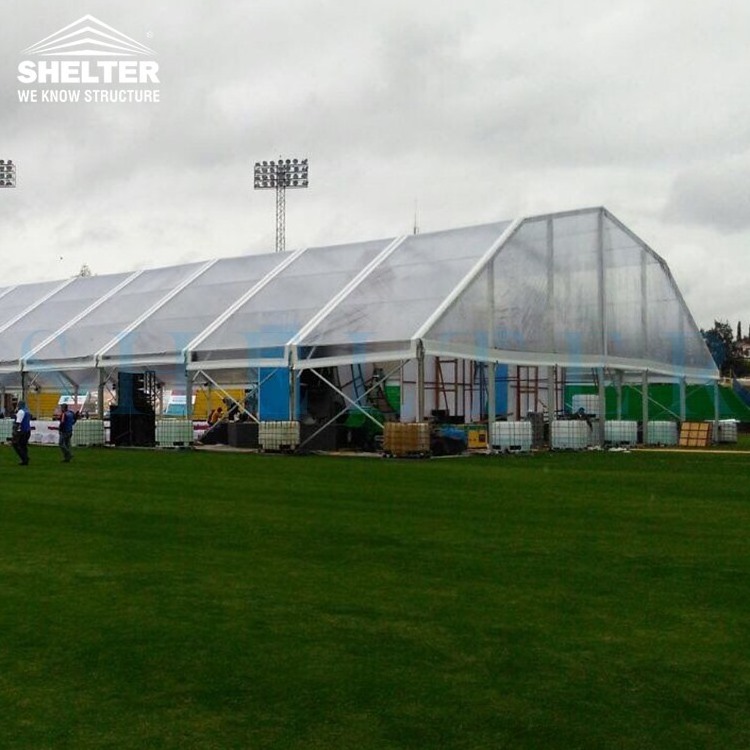 Giant Circus Sports Tent for Backyard Sport Tennis Court