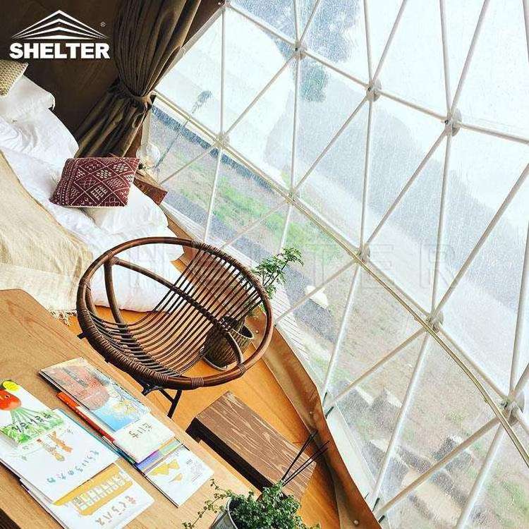 Outdoor Igloo Clear Dome Tents Hotel Tent House Accommodation Structures Glamping Dome Tents