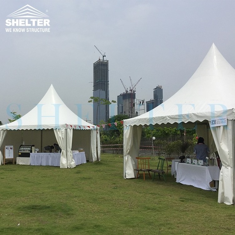 Hot Sale 5x5 Pagoda Tent Comercial Canopy Tent for Sale