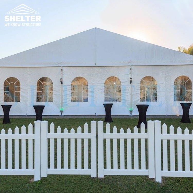 Hot Sale 10x20m Large Party Wedding Marquee White Church Tent for Sale