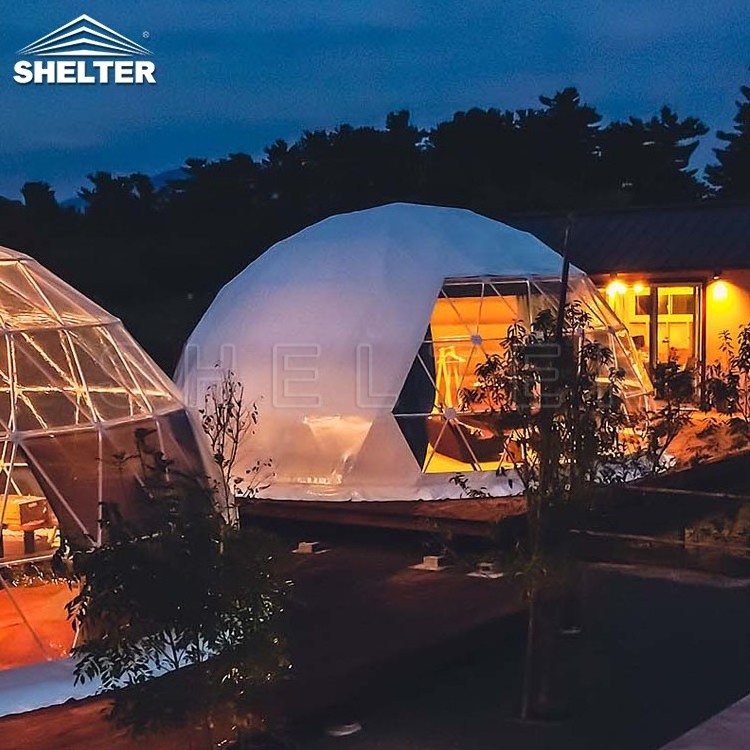 Luxury Transparent Garden Igloo Dome Tent Outdoor Clear Garden Igloo Dome