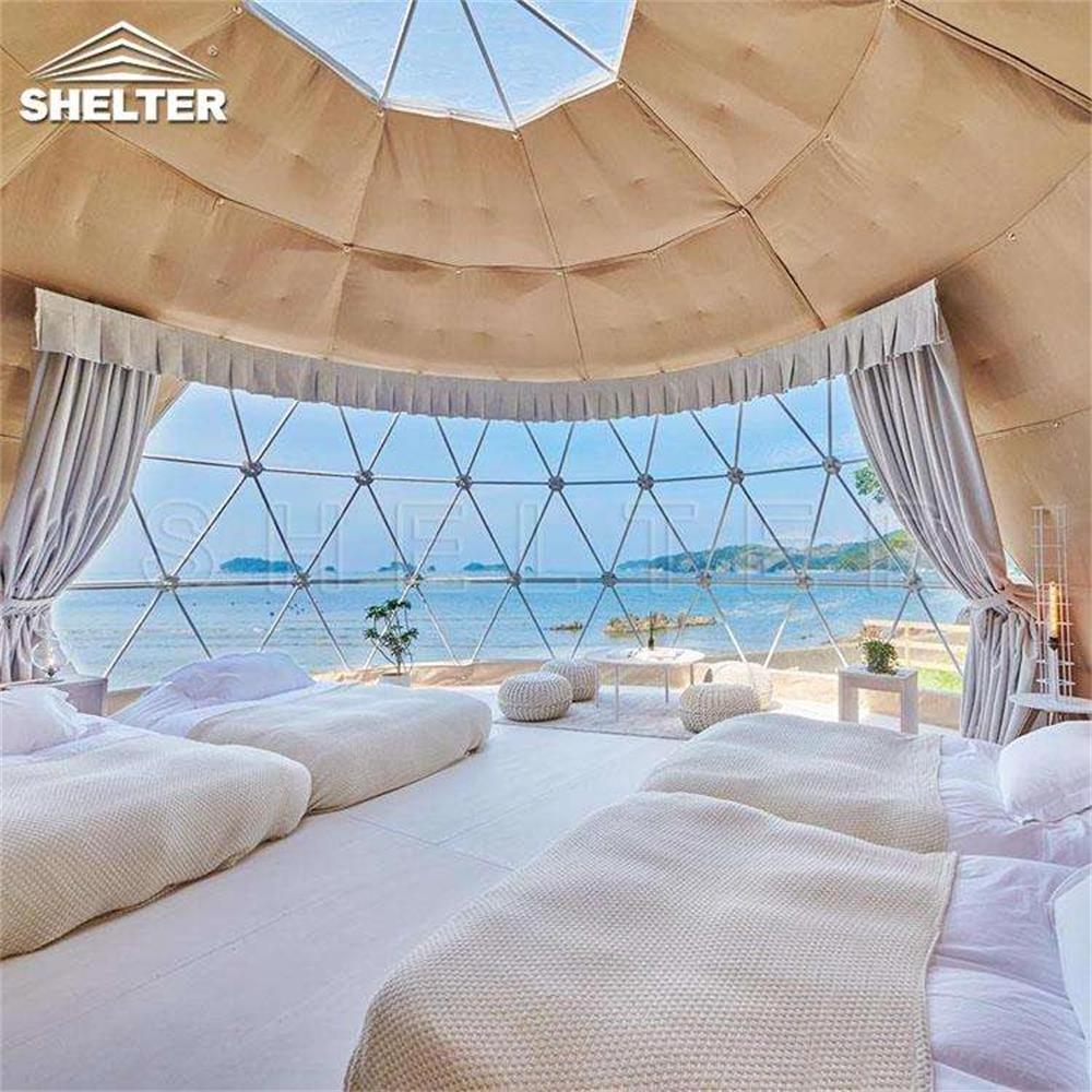 Outdoor Igloo Clear Dome Tents Hotel Tent House Accommodation Structures Glamping Dome Tents