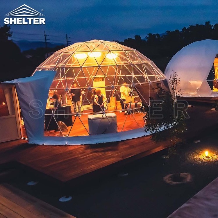 Luxury Transparent Garden Igloo Dome Tent Outdoor Clear Garden Igloo Dome