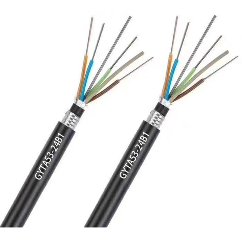 Hot Sell Price 24 Cores Underground Sm Foc Os2 Direct Buried Fiber Optic Cable Gyta53 For Communication