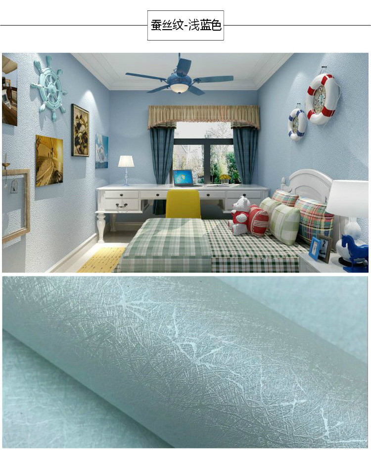 3D peel and stick wallpaper rolls, silk texture mould proof pvc wall stickers