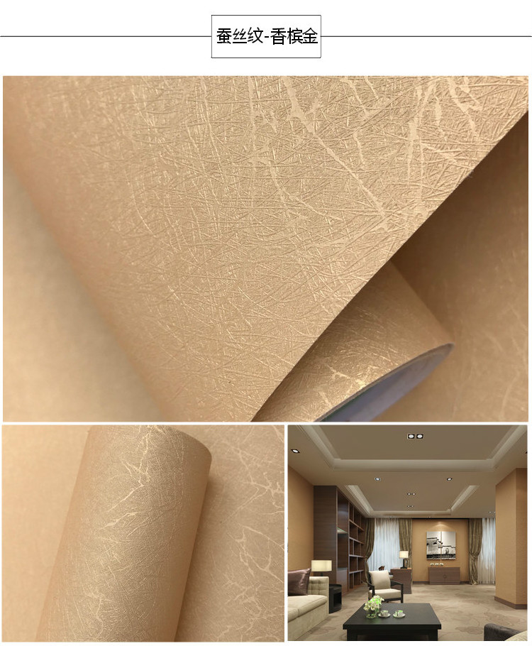 3D peel and stick wallpaper rolls, silk texture mould proof pvc wall stickers