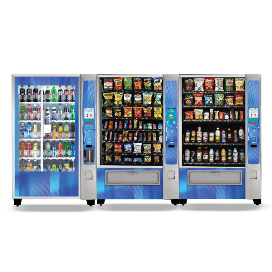 Outdoor snack shops 24h self-service automatic touch screen distributeur automatique vendor combo drink snack vending machine