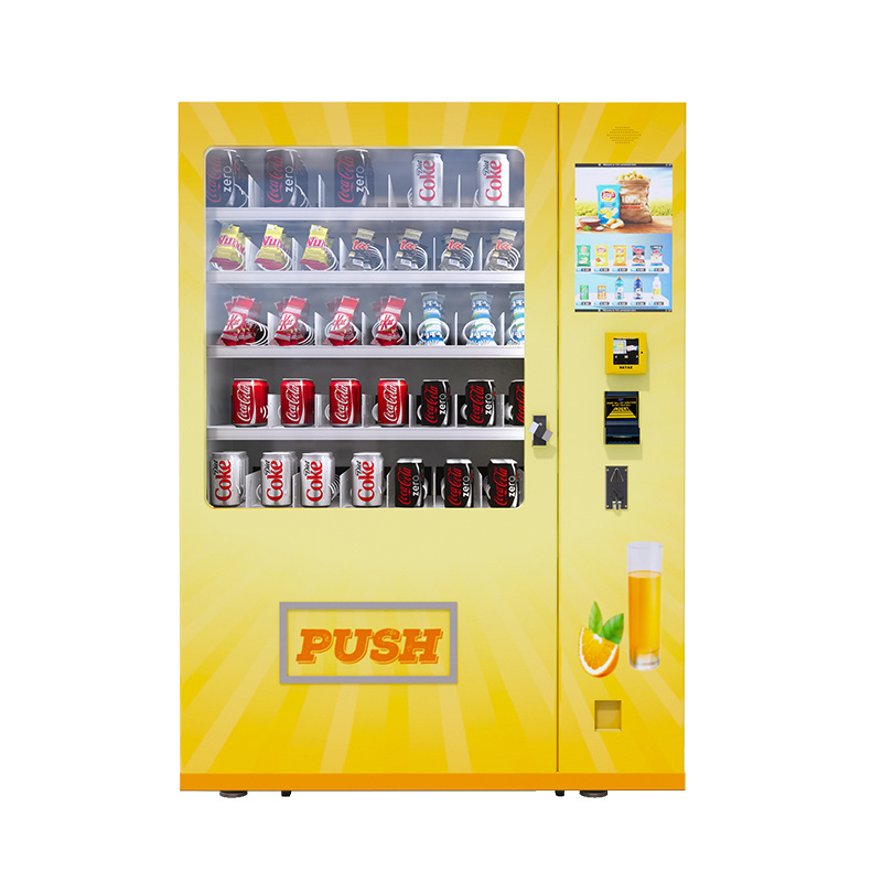 double vending machine wifi vending machine coin operated vending machine