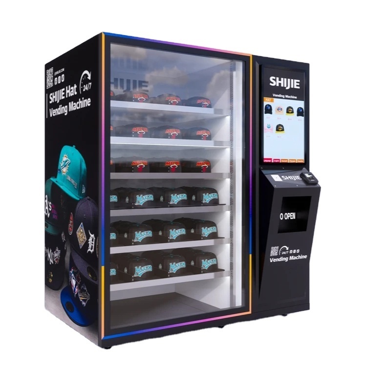 Hat Dispenser Clothes Vending Machines to Increase Your Sales Customized Hats Vending Machine Creative Designs to Fit Your Store