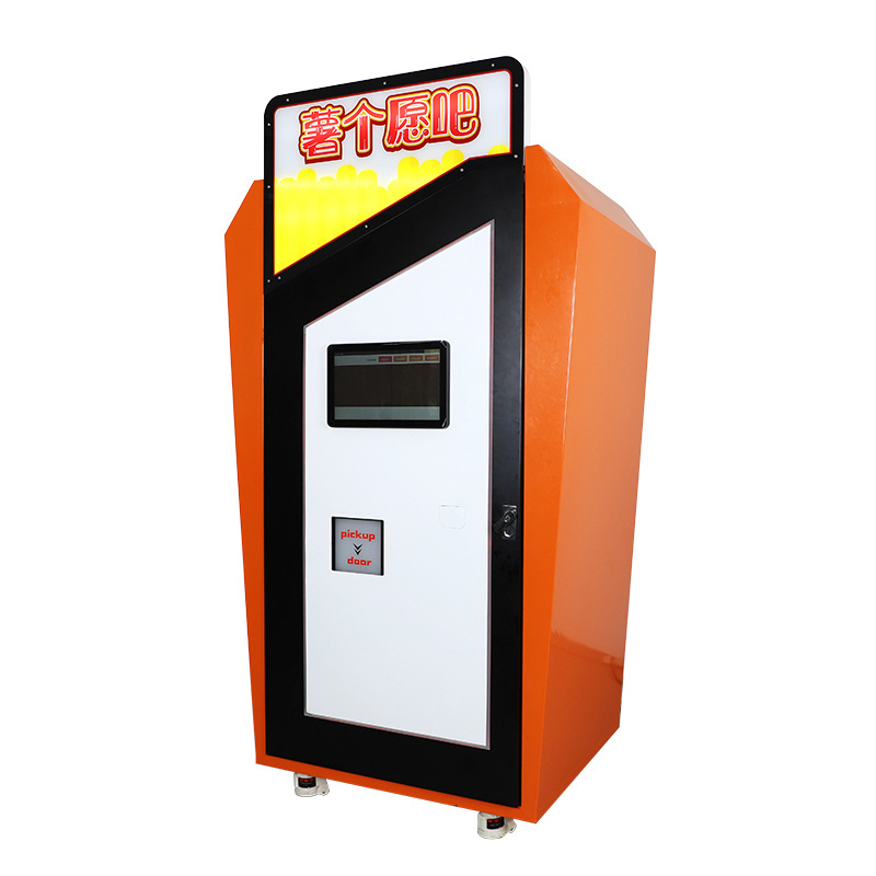 Wholesale popular fried french fries vending machine pringles vending machine hot automatic potato chips pop vending machine