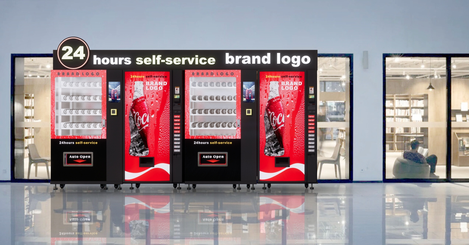 Digital Touch Screen With Age Verification vending machines for retail items