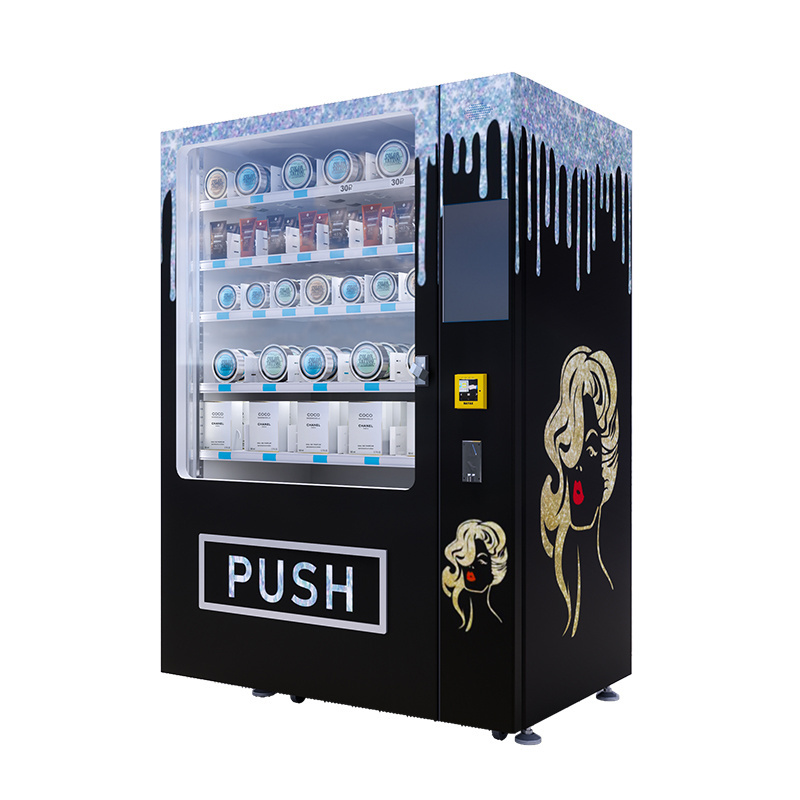 Large capacity automatic food and drink vending machines automatic soda combo card reader vending machines