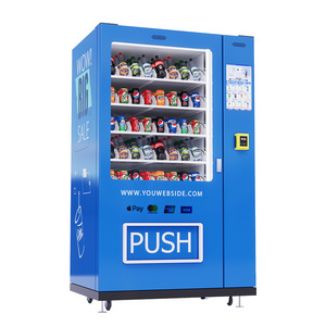 China made Hi-tech Smart hot selling high quality snack and drinks vending machine