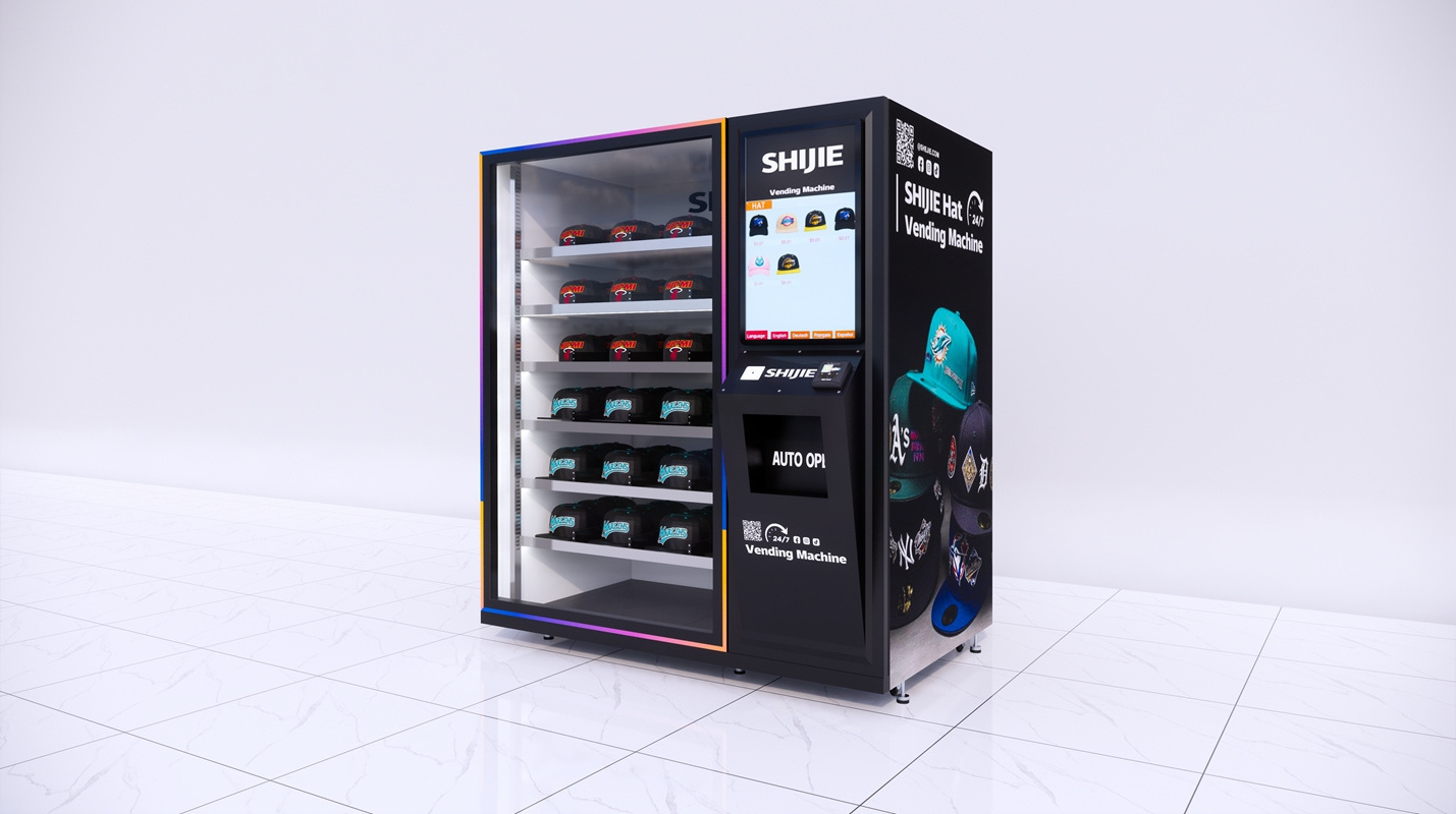 Hat Dispenser Clothes Vending Machines to Increase Your Sales Customized Hats Vending Machine Creative Designs to Fit Your Store