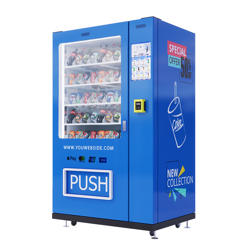 China made Hi-tech Smart hot selling high quality snack and drinks vending machine