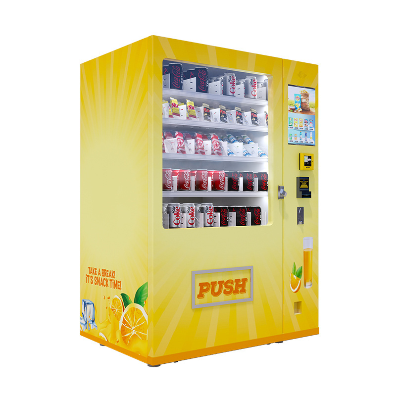 double vending machine wifi vending machine coin operated vending machine