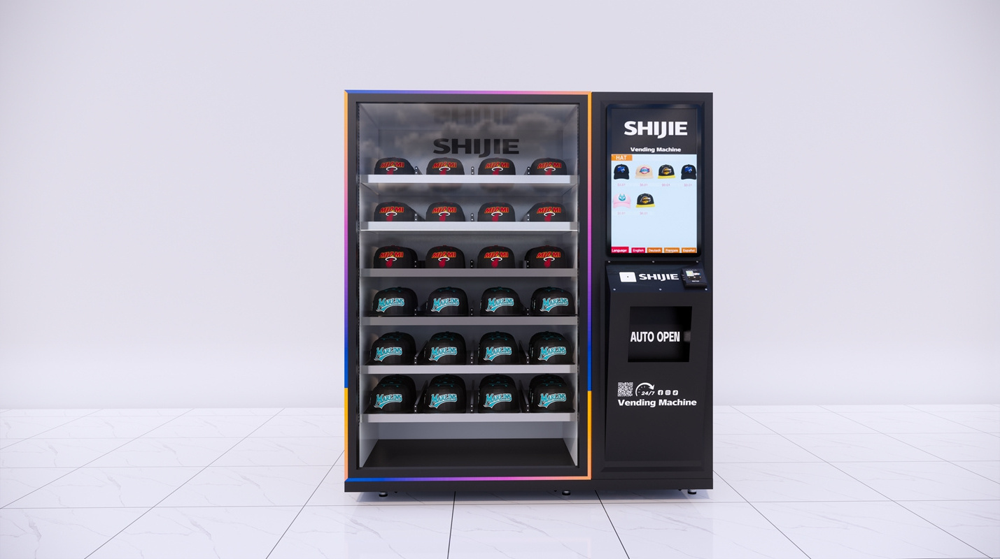 Hat Dispenser Clothes Vending Machines to Increase Your Sales Customized Hats Vending Machine Creative Designs to Fit Your Store