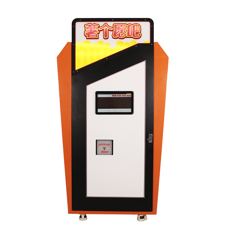 Wholesale popular fried french fries vending machine pringles vending machine hot automatic potato chips pop vending machine