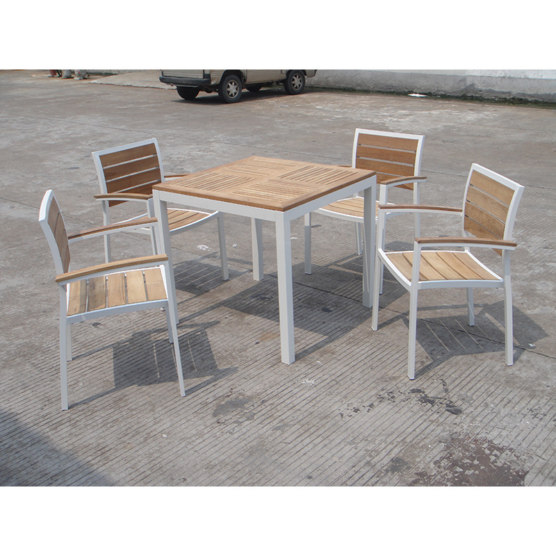 New Coffee Shop Tables and Chairs High Quality Outdoor Garden Terrace Restaurant Table and Chair Furniture