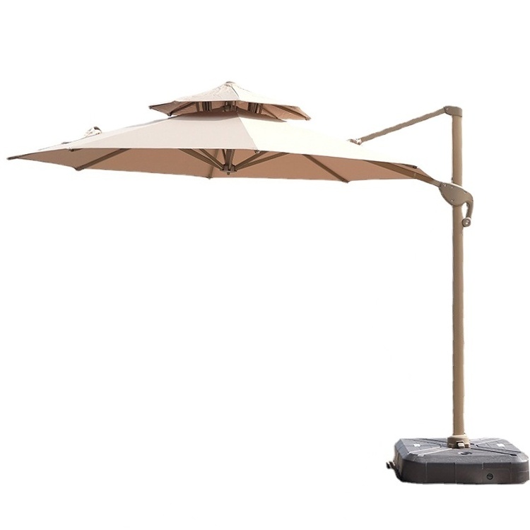 Multi-functional umbrella durable sun umbrella large rust-proof all-weather garden umbrella furniture parasol