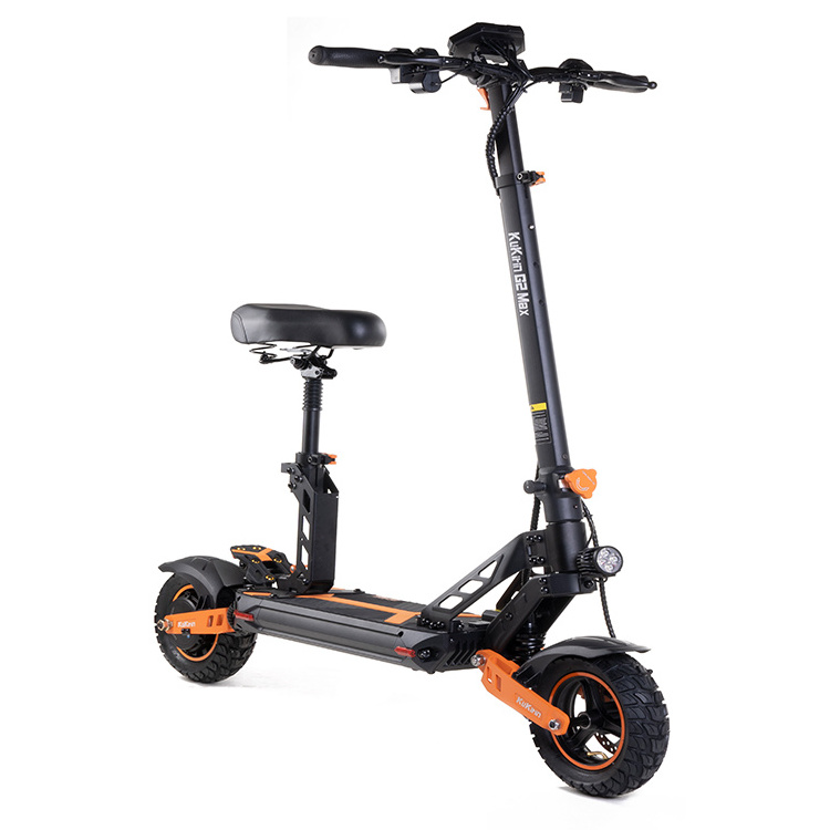 Original Kugoo Kirin G2 Max Fat tire Fast two wheel citycoco electric scooter powerful electric scooters with Retractable pole