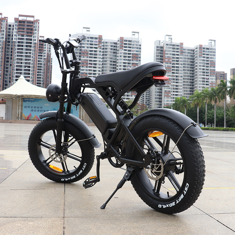 Good Quality 7 Speed Strong Electric Bicycle Lithium Battery 48v Electric Bicycle 48V Electric Bike Fat Tire