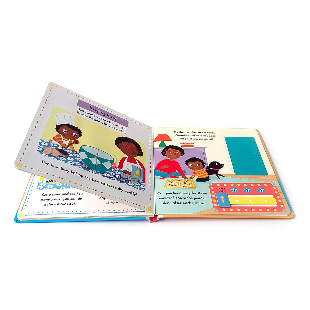 Packaging Printing Products Children's Board Book Pop-Up/ Push Pull/Lift The Flap Books Story Books For Kids