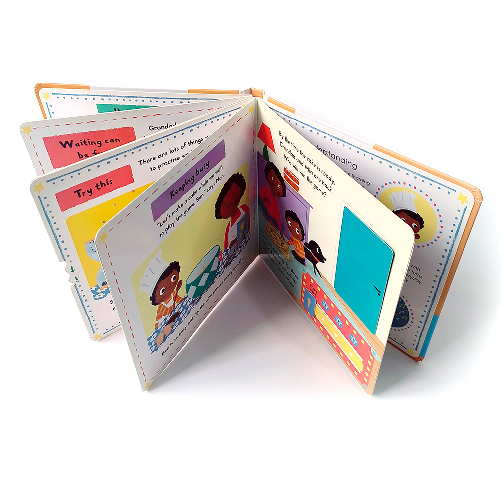 Packaging Printing Products Children's Board Book Pop-Up/ Push Pull/Lift The Flap Books Story Books For Kids