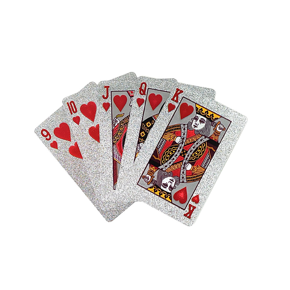 PVC Playing Card Custom Printing Entertainment Poker Waterproof Durable Premium Plastic Playing Cards