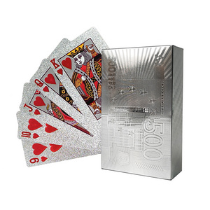 PVC Playing Card Custom Printing Entertainment Poker Waterproof Durable Premium Plastic Playing Cards