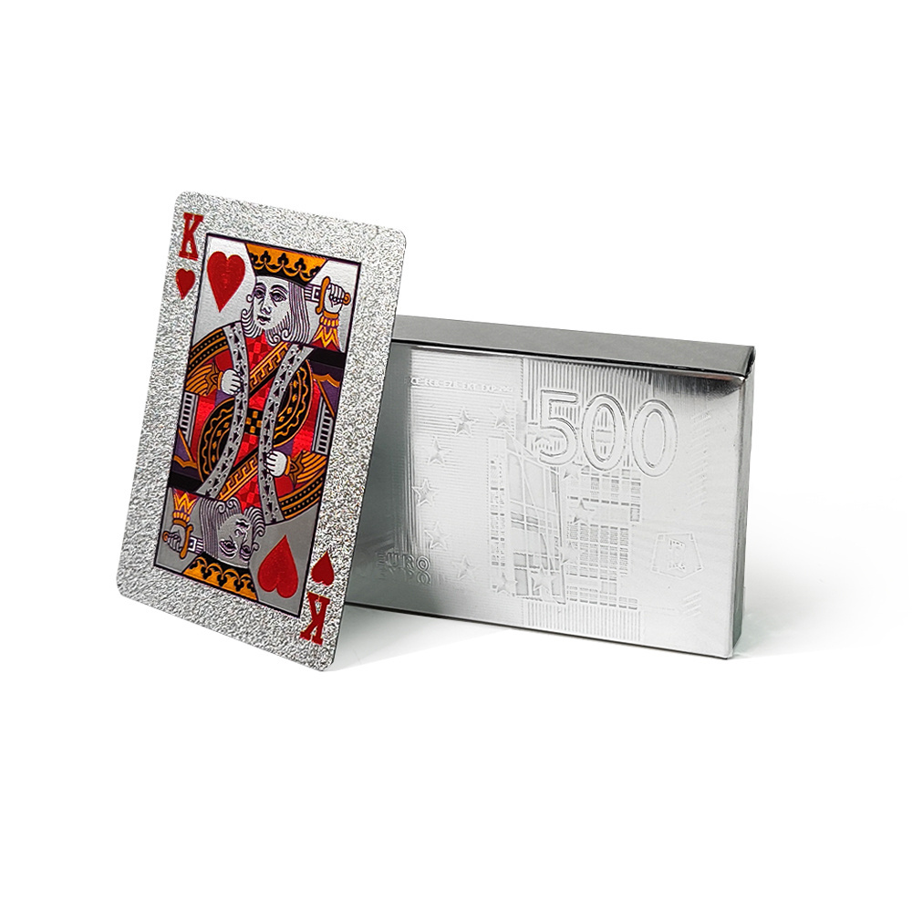 PVC Playing Card Custom Printing Entertainment Poker Waterproof Durable Premium Plastic Playing Cards