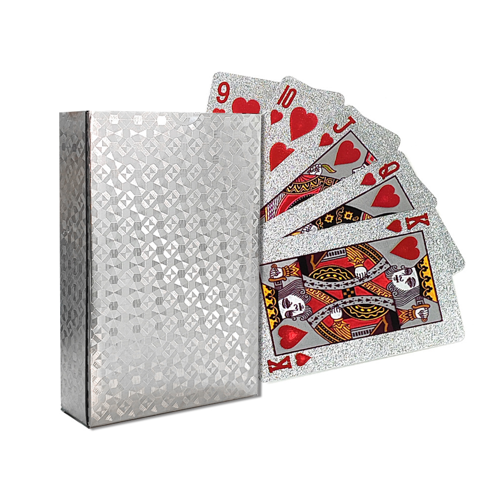 Manufacture Printing Adult Playing Cards Custom Design Entertainment Board Game PVC Plastic Playing Card