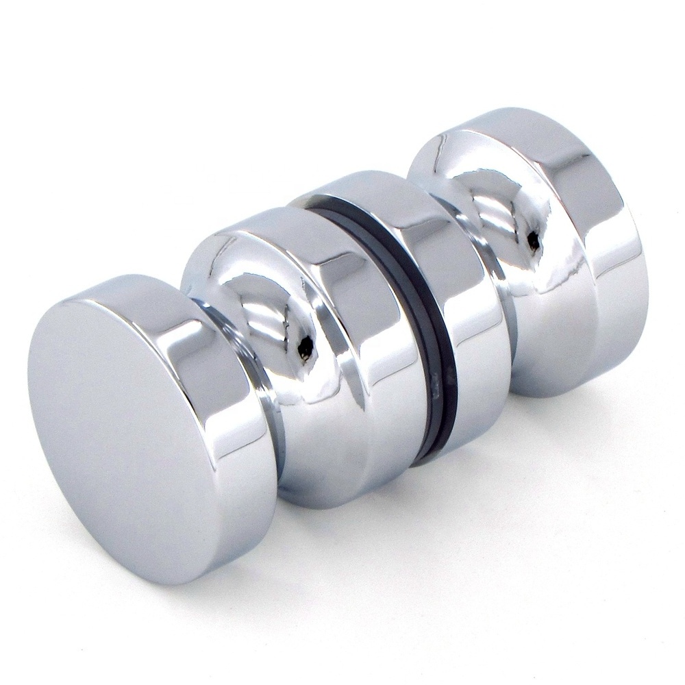 Bathroom hardware fitting accessory stainless steel  brass door knob shower glass door handle knobs