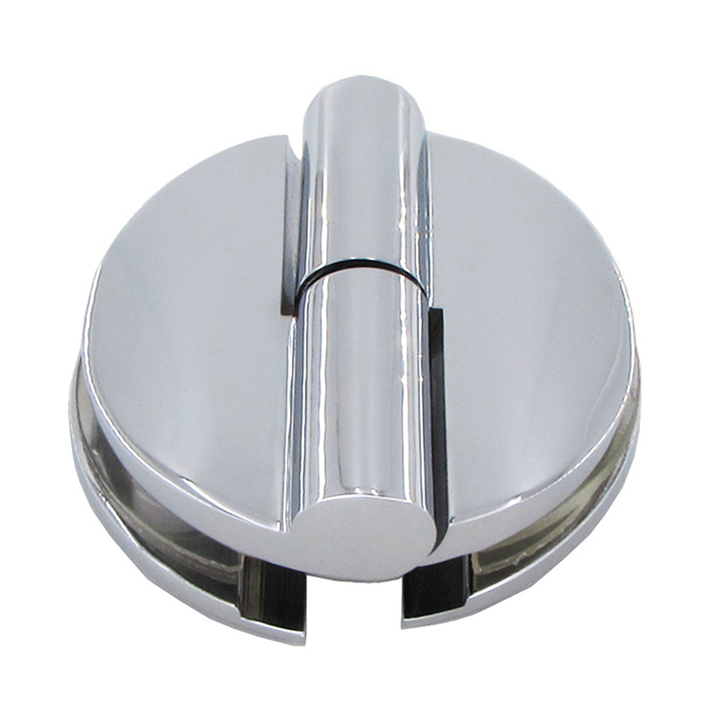 Foshan Hardware Shower Glass Door Brass Lift Circular type Hinge